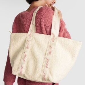 NWT Victoria Secret Sherpa Tote